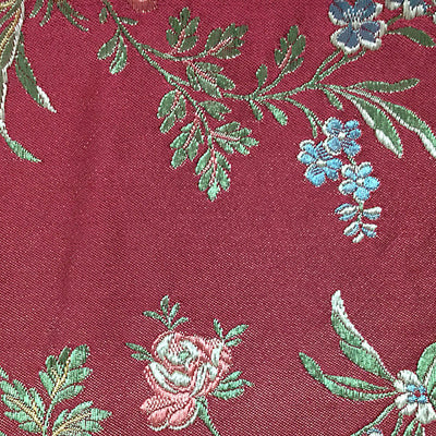 LELIEVRE FABRICS-H0 00014020-ALBATROS LAMPAS-RED