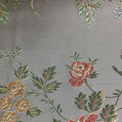 LELIEVRE FABRICS-H0 00024020-ALBATROS LAMPAS-BLUE