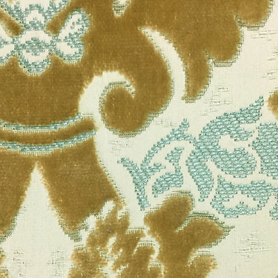 LELIEVRE FABRICS-H0 00040647-RAVENNE VELVET-TOPAZE