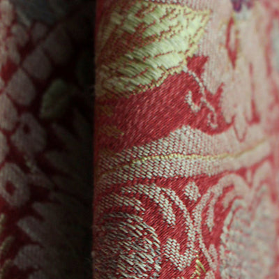 TASSINARI & CHATEL FABRICS-H0 00041639-ARGENTAN-ROUGE