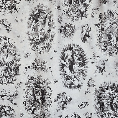 Jean Paul Gaultier Fabrics , a selection of fabrics such as velvet, damask, cotton, silk, linen and sheers.