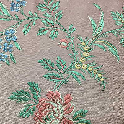 LELIEVRE FABRICS-H0 00044020-ALBATROS LAMPAS-ROSE