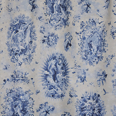 Jean Paul Gaultier Fabrics , a selection of fabrics such as velvet, damask, cotton, silk, linen and sheers.