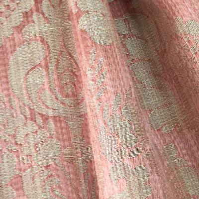 LELIEVRE FABRICS-H0 00074127-DAMAS TANLAY-CORAIL