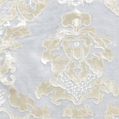 OLD WORLD WEAVERS FABRICS-HC 00087783-PALAZZO RICCI SHEER-IVORY