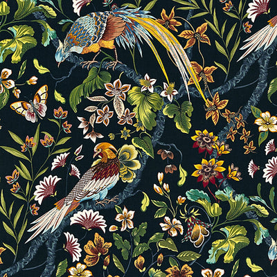 OLD WORLD WEAVERS FABRICS-JP 00021340-BOTANY BAY-BLACK RUBY