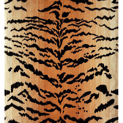 OLD WORLD WEAVERS FABRICS-K0 00013353-TIGER-BLACK ON GOLD