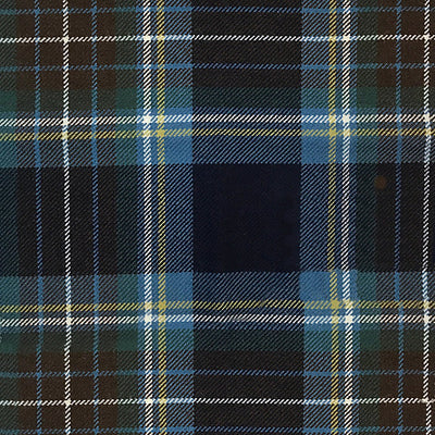 OLD WORLD WEAVERS FABRICS-MR 00010909-HOLYROOD-BLUE & BROWN