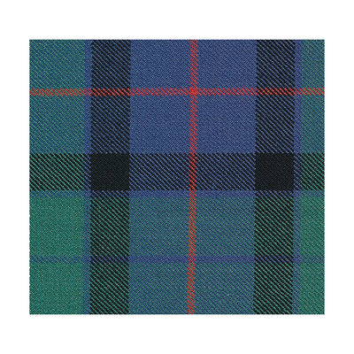OLD WORLD WEAVERS FABRICS-MR 03680866-FLOWER OF SCOTLAND-BLUE & GREEN