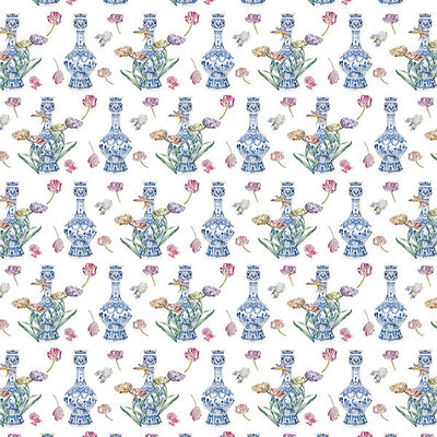 NICOLETTE MAYER FABRICS-N4 0001PURI-PURISSIMA - SHEER-WHITE MULTI
