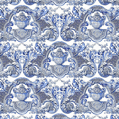 NICOLETTE MAYER FABRICS-N4 0001WMMY-WILLIAM & MARY-BLUE