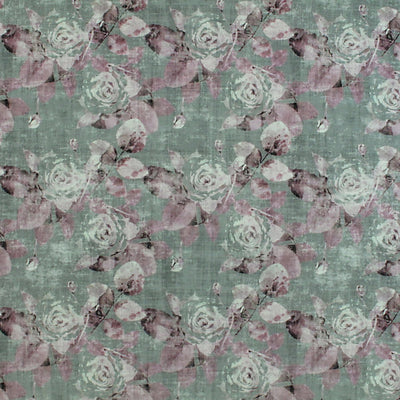 NICOLETTE MAYER FABRICS-N4 0004ROSE-ROSE TRELLIS-CHARCOAL PINK