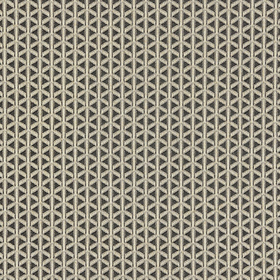 OLD WORLD WEAVERS FABRICS-NK 0008CROS-CROSS CHANNEL-BLACK