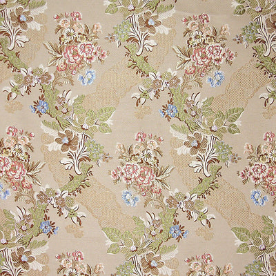 OLD WORLD WEAVERS FABRICS-SB 00012474-VILLA CARLOTTA-ECRU,MULTI