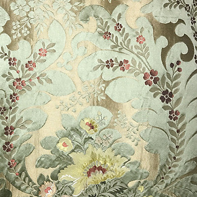 Old World Weavers Fabrics , a selection of fabrics such as velvet, damask, cotton, silk, linen and sheers.