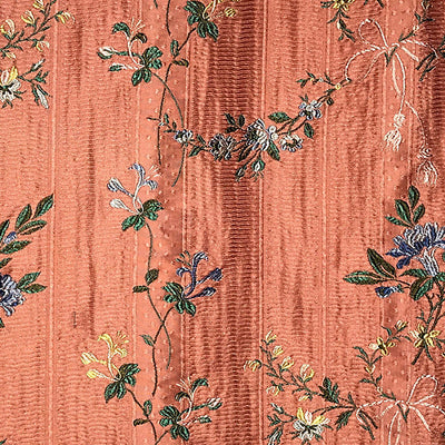 OLD WORLD WEAVERS FABRICS-SB 00089326-BROCHE ORLEANS-APRICOT