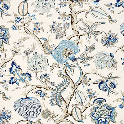 Scalamandre Fabrics , a selection of fabrics such as velvet, damask, cotton, silk, linen and sheers.