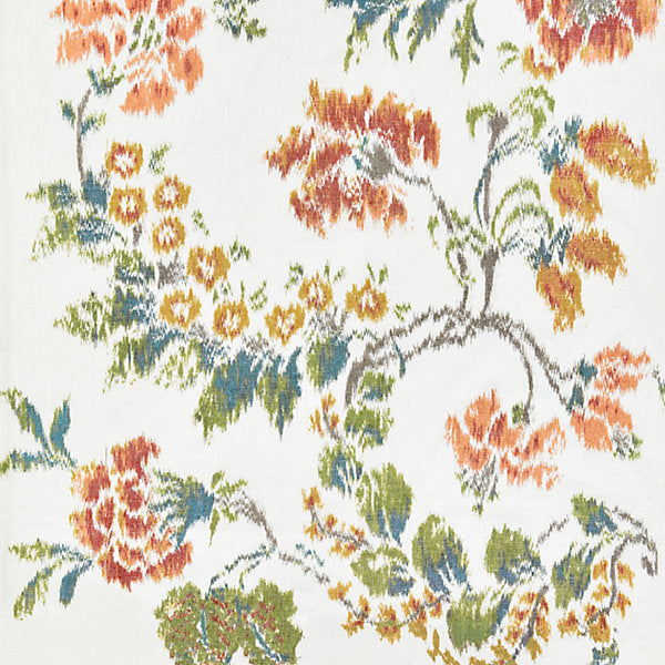 Buy SCALAMANDRE FABRICS-SC 000116611-KEW GARDENS WARP PRINT-MULTI