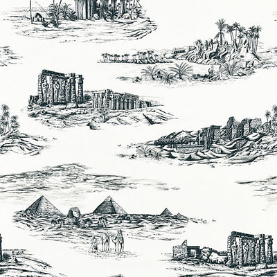 Scalamandre Fabrics - Cairo Toile - SC 000116635