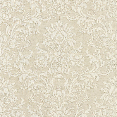 SCALAMANDRE FABRICS-SC 000127094-SAN LUCA DAMASK-ALABASTER