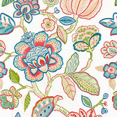 Scalamandre Fabrics , a selection of fabrics such as velvet, damask, cotton, silk, linen and sheers.