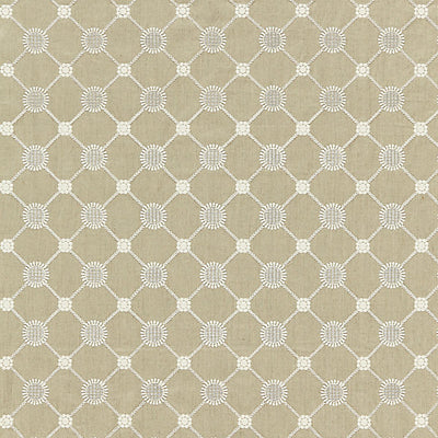 SCALAMANDRE FABRICS-SC 000127161-GUSTAVIAN DIAMOND-FLAX