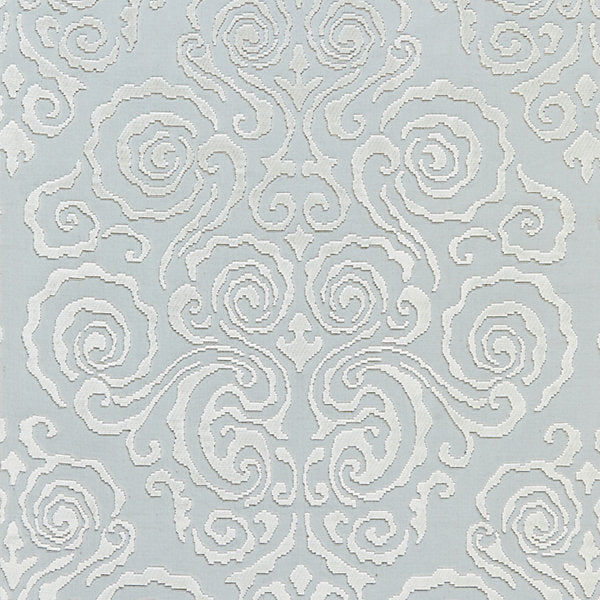 Buy SCALAMANDRE FABRICS-SC 000127219-CIRRUS VELVET DAMASK-MIST