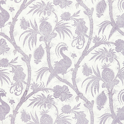 SCALAMANDRE FABRICS-SC 000216575-BALINESE PEACOCK-LAVENDER