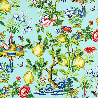 Scalamandre Fabrics , a selection of fabrics such as velvet, damask, cotton, silk, linen and sheers.