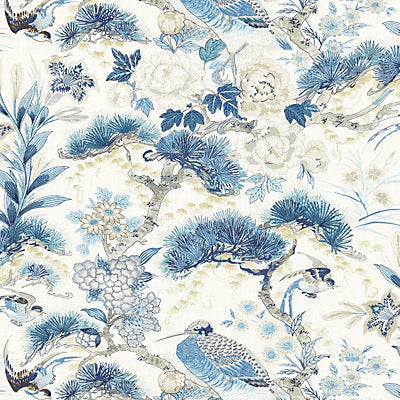 Scalamandre Fabrics , a selection of fabrics such as velvet, damask, cotton, silk, linen and sheers.