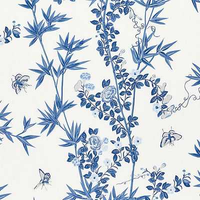 SCALAMANDRE FABRICS-SC 000216608-JARDIN DE CHINE-PORCELAIN