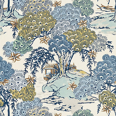 Scalamandre Fabrics , a selection of fabrics such as velvet, damask, cotton, silk, linen and sheers.