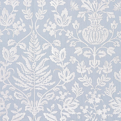 SCALAMANDRE FABRICS-SC 000227032-SHALIMAR EMBROIDERY-SKY