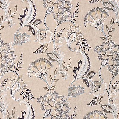 Scalamandre Fabrics , a selection of fabrics such as velvet, damask, cotton, silk, linen and sheers.