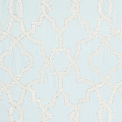 SCALAMANDRE FABRICS-SC 000227073-DAMASCUS EMBROIDERY-BLUE MIST
