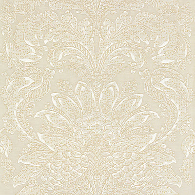 SCALAMANDRE FABRICS-SC 000227081-CARLOTTA DAMASK-FOG
