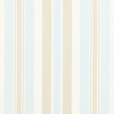 SCALAMANDRE FABRICS-SC 000227112-MAYFAIR COTTON STRIPE-SEA GULL