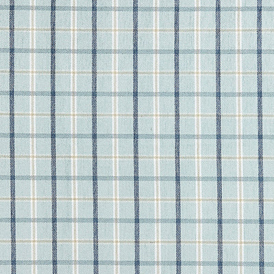 SCALAMANDRE FABRICS-SC 000227121-BRISTOL PLAID-MINERAL