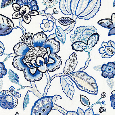 Scalamandre Fabrics , a selection of fabrics such as velvet, damask, cotton, silk, linen and sheers.
