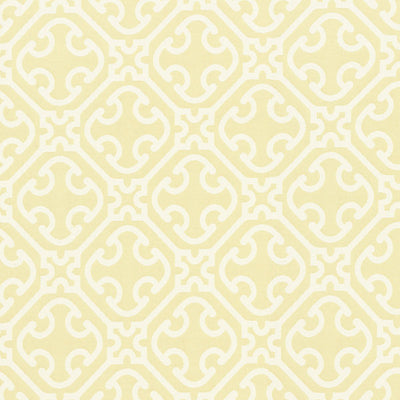 SCALAMANDRE FABRICS-SC 000227214-AILIN LATTICE WEAVE-CANARY