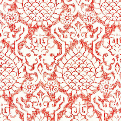 SCALAMANDRE FABRICS-SC 000227217-SURAT EMBROIDERY-CORAL