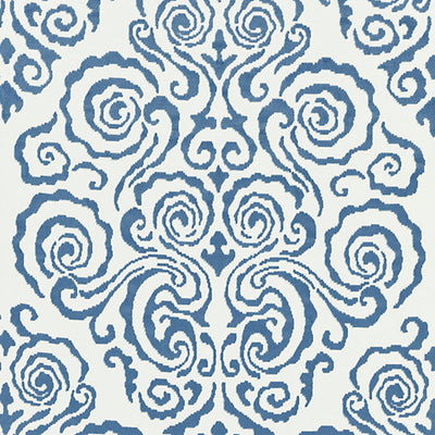 SCALAMANDRE FABRICS-SC 000227219-CIRRUS VELVET DAMASK-MORNING GLORY