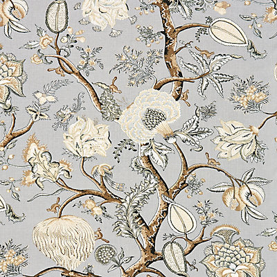 Scalamandre Fabrics , a selection of fabrics such as velvet, damask, cotton, silk, linen and sheers.