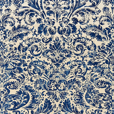SCALAMANDRE FABRICS-SC 000316592-PALLADIO VELVET DAMASK-LAPIS