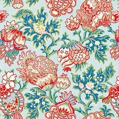 Scalamandre Fabrics , a selection of fabrics such as velvet, damask, cotton, silk, linen and sheers.