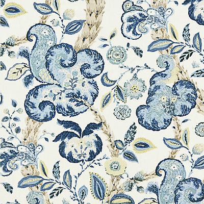 Scalamandre Fabrics , a selection of fabrics such as velvet, damask, cotton, silk, linen and sheers.