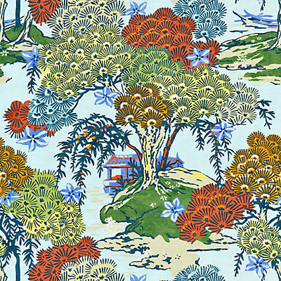 Scalamandre Fabrics , a selection of fabrics such as velvet, damask, cotton, silk, linen and sheers.