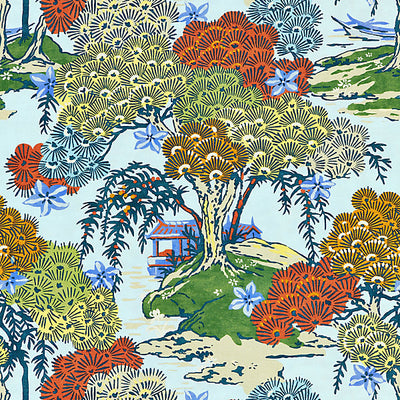 SCALAMANDRE FABRICS-SC 000316627-SEA OF TREES-KALEIDESCOPE