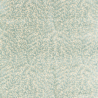SCALAMANDRE FABRICS-SC 000327077-CORALLINA VELVET-LAGOON