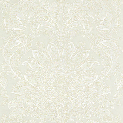 SCALAMANDRE FABRICS-SC 000327081-CARLOTTA DAMASK-MINERAL